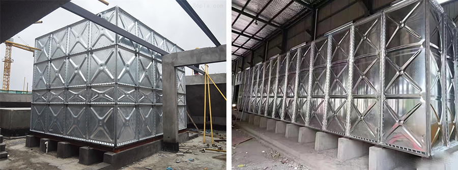 Hot-dip Galvanized Water Tank