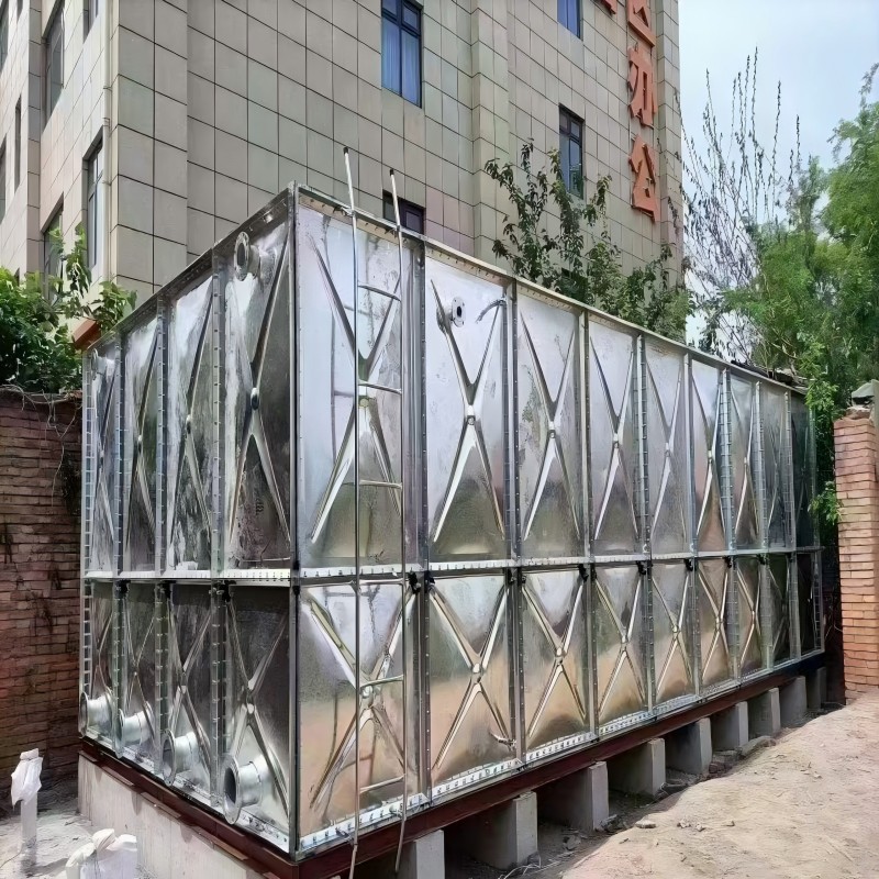 Galvanized Square Type Water Tank