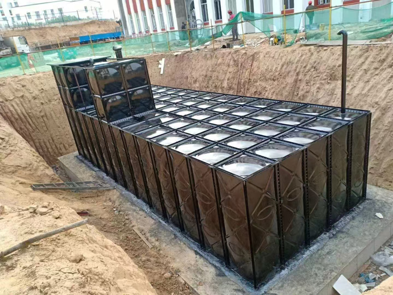 Anti-floating Underground Water Tank