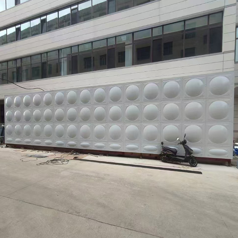 Fiberglass domestic water tank