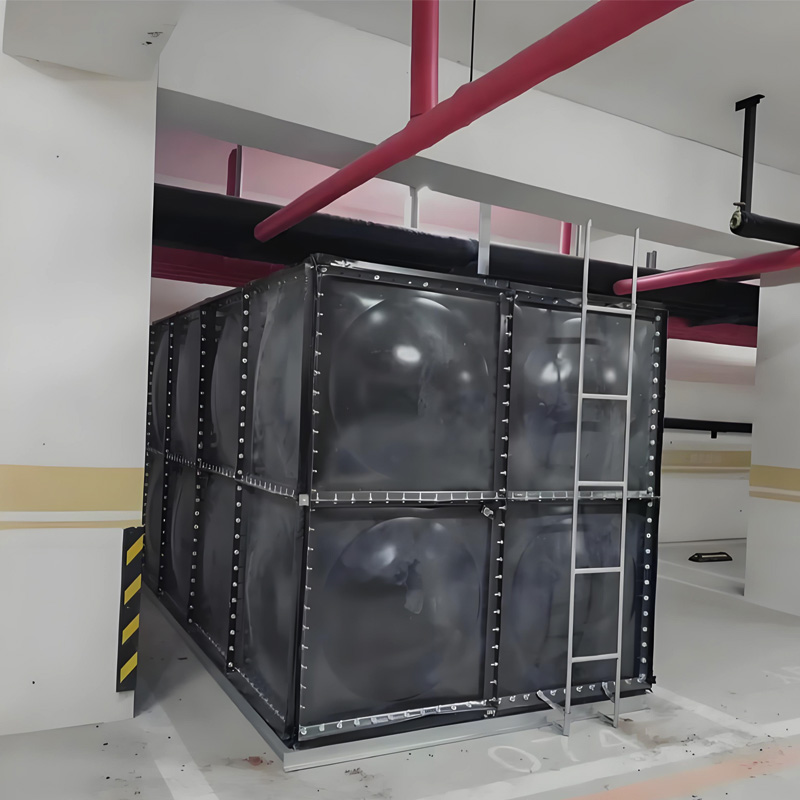 Tangki air enamel api