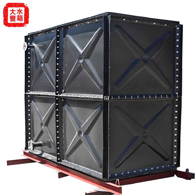 Enamel steel plate water tank