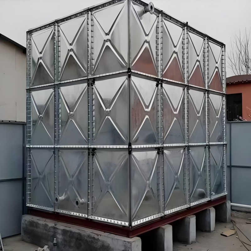 Galvanized Steel Plate Water Tank