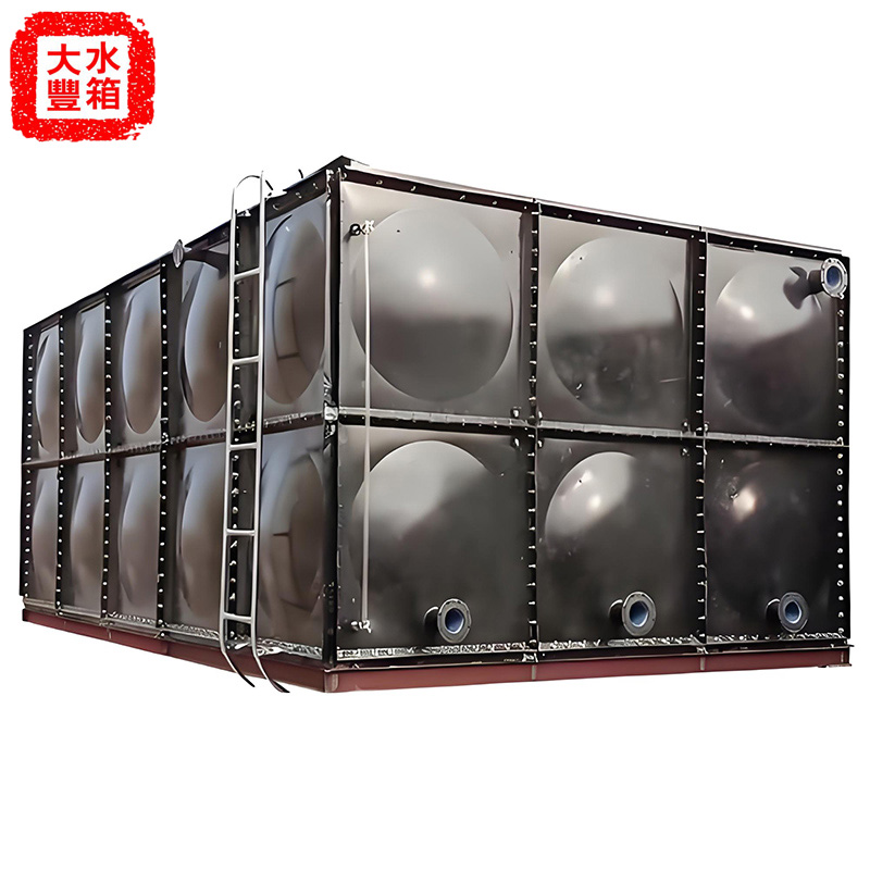 Enamel fire water tank