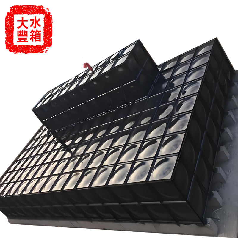 Anti floating buried water tank