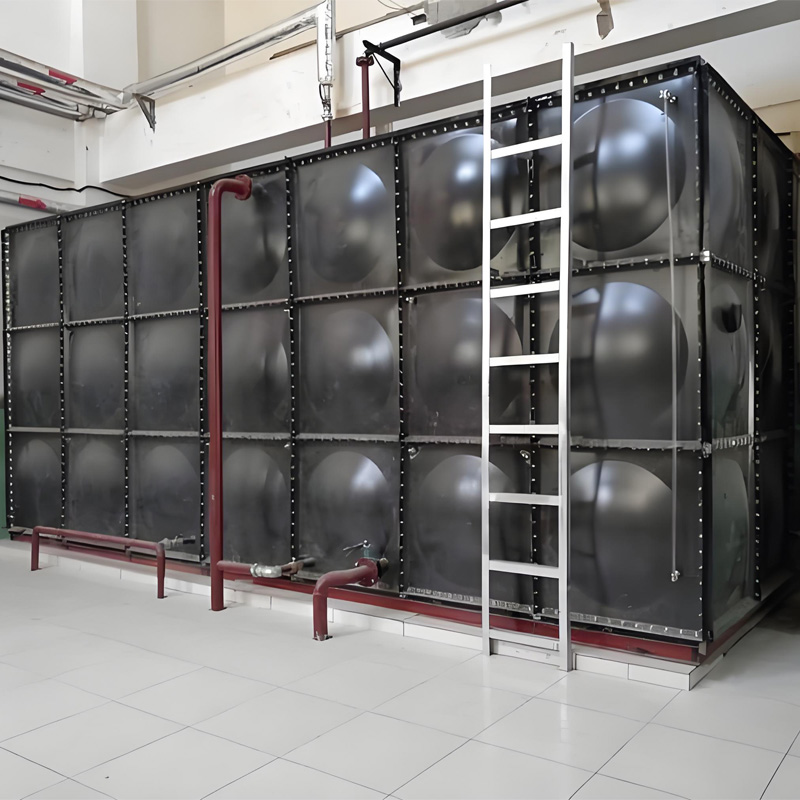 Enamel steel plate square water tank