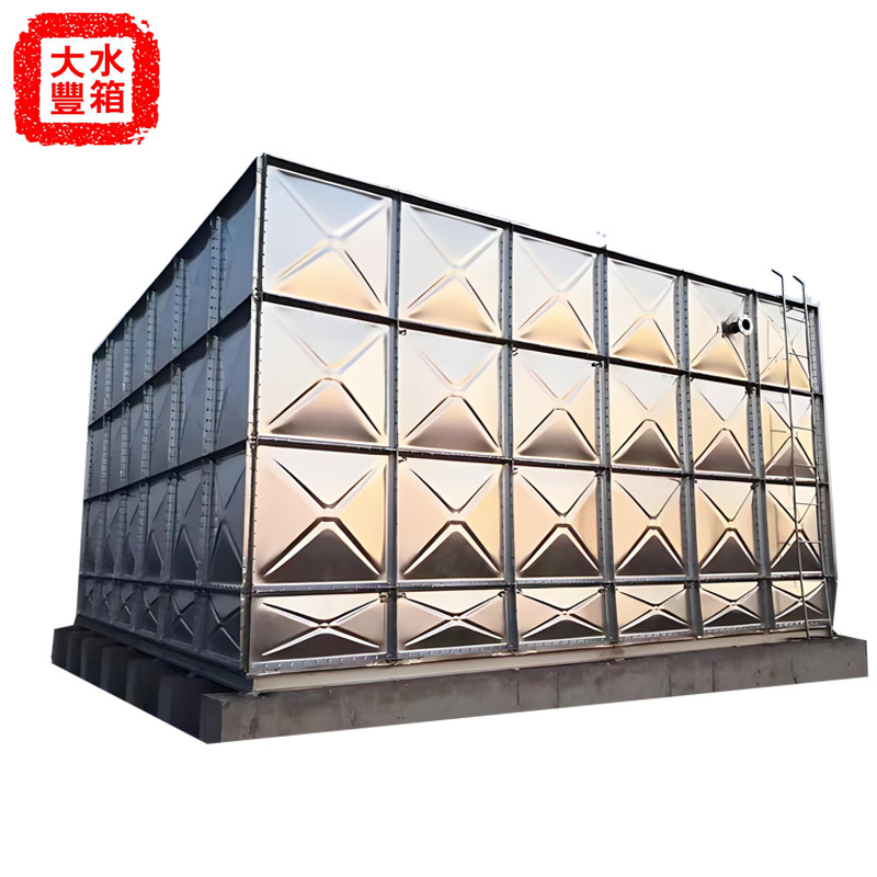 Galvanized steel plate water tank