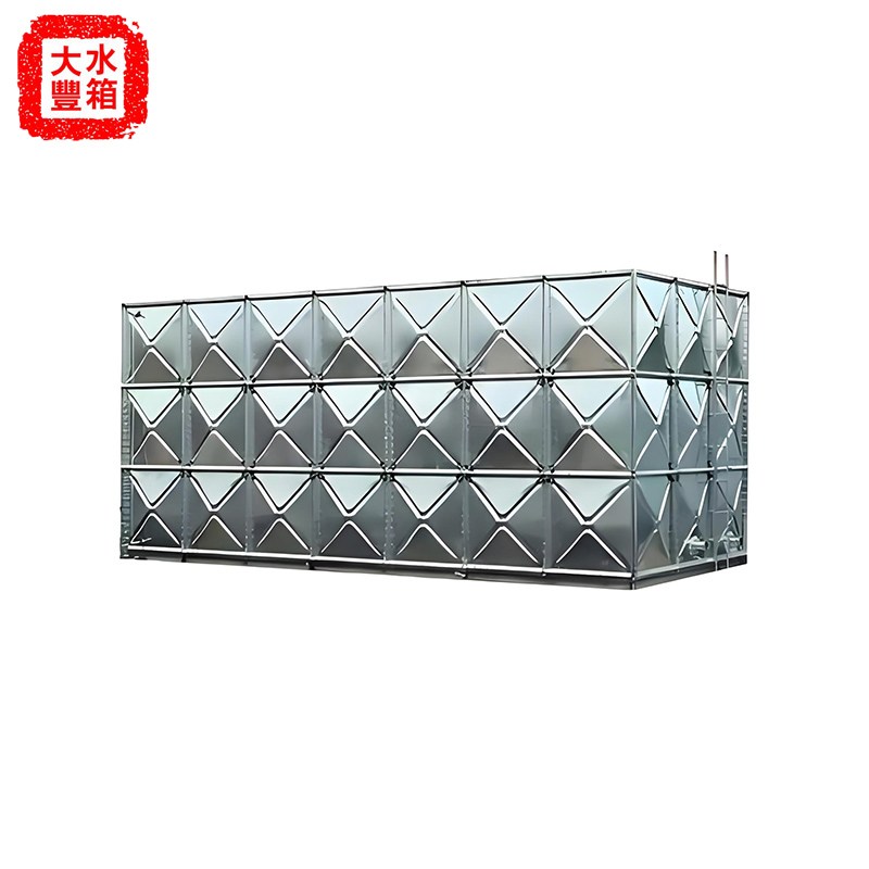 Galvanized fire water tank