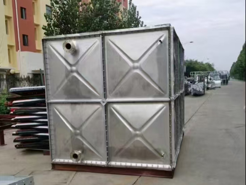 Prefabricated Stainless Steel Fire Fighting Water Tank