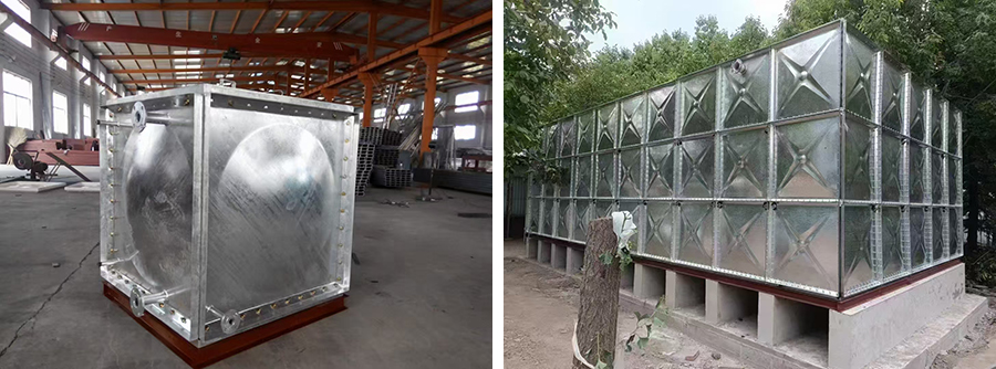 Hot-dip Galvanized Water Tank