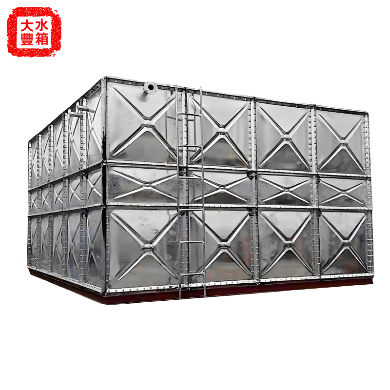 Galvanized steel plate water tank
