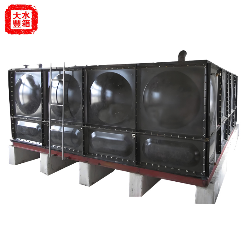 Fire enamel water tank