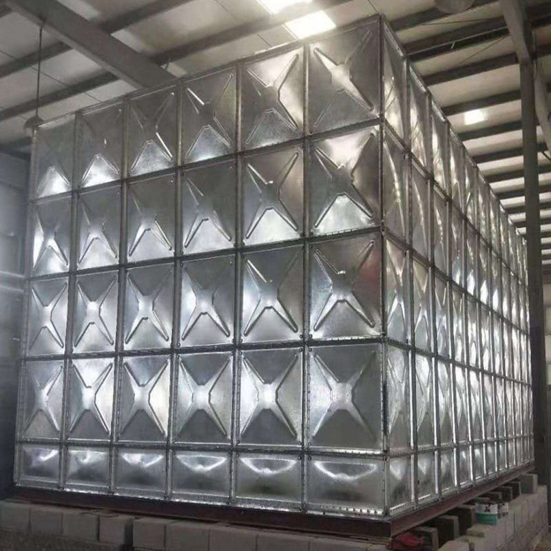 Tangki air galvanis tahan api