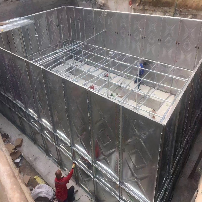 Galvanized Anti Floating Underground Water Tank