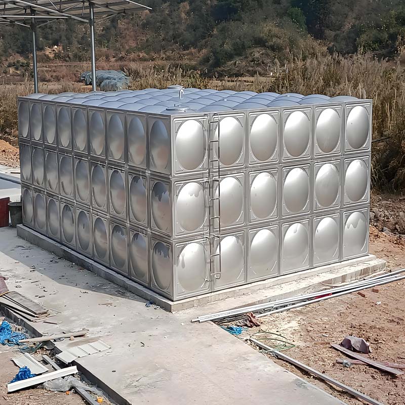 Stainless steel fire water tank