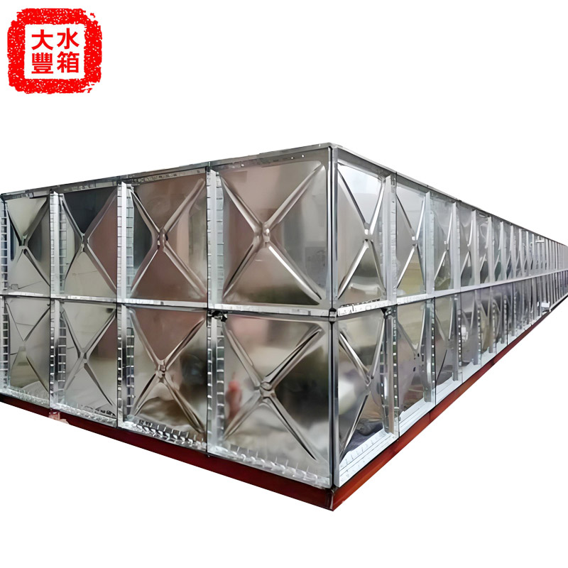 Galvanized fire water tank